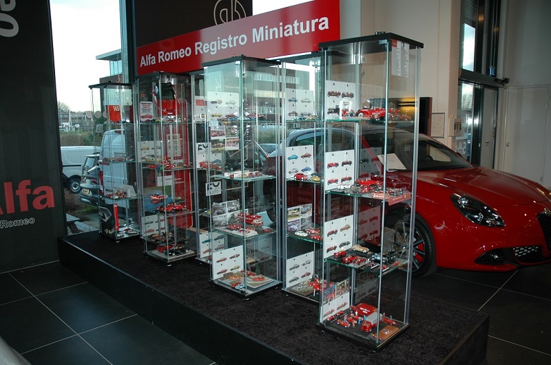 Alfa Romeo Miniatura expositie in Zwijndrecht