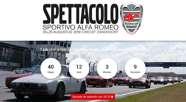 Het aftellen is begonnen, Spettacolo-site 1 juli online