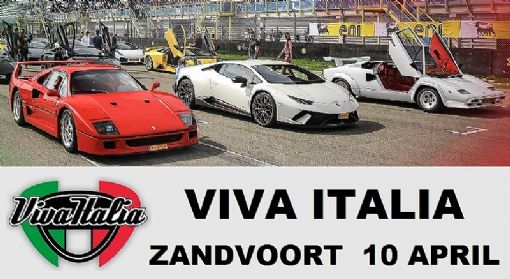 Viva Italia, bestel tickets met korting, gratis parkeren voor SCARB-leden