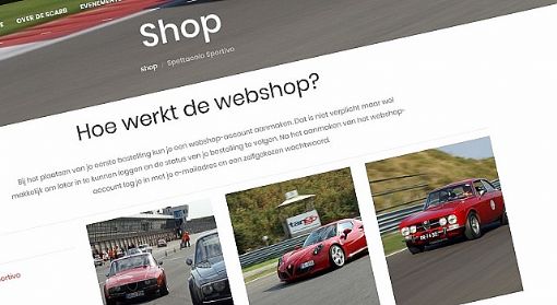 Online verkoop baansessies Spettacolo: nog heel even!