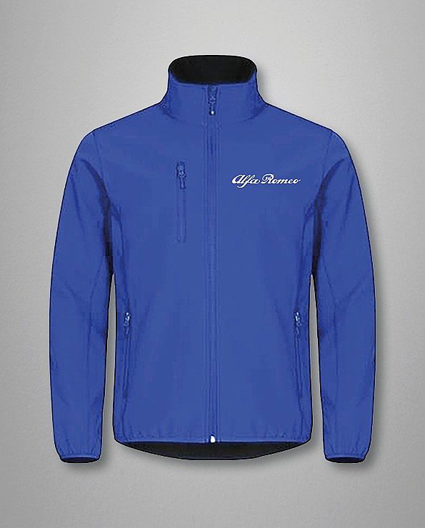 Softshell jacket kobaltblauw