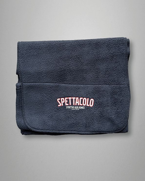 Fleece sjaal dark grey