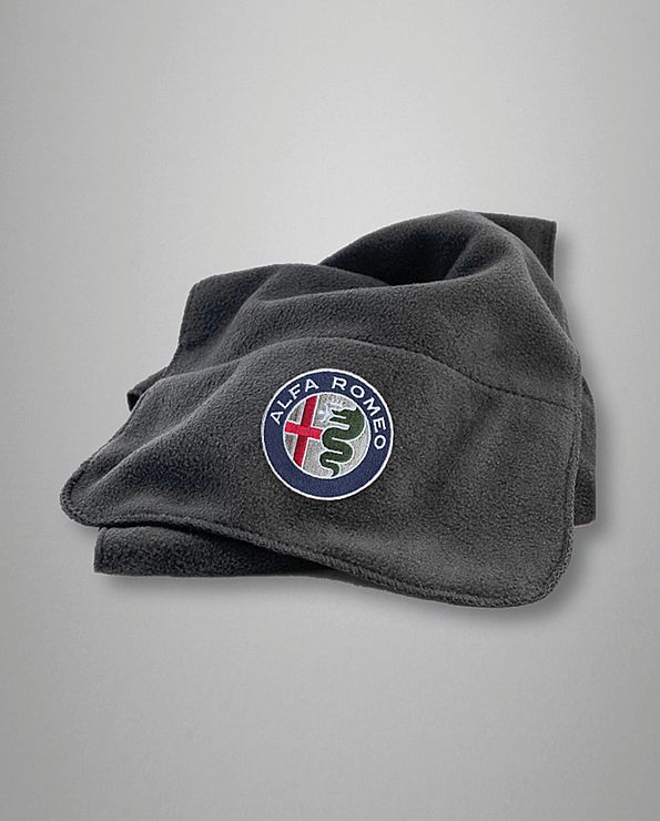 Fleece sjaal dark grey
