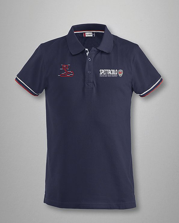 Polo navy Spettacolo Sportivo