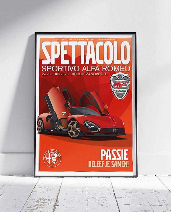 Poster Spettacolo Sportivo 2026 33 Stradale