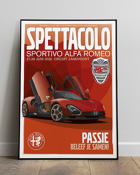 Poster Spettacolo Sportivo 2026 33 Stradale