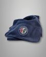 Fleece sjaal navy