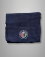 Fleece sjaal navy