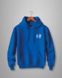 Hooded sweater Kobaltblauw