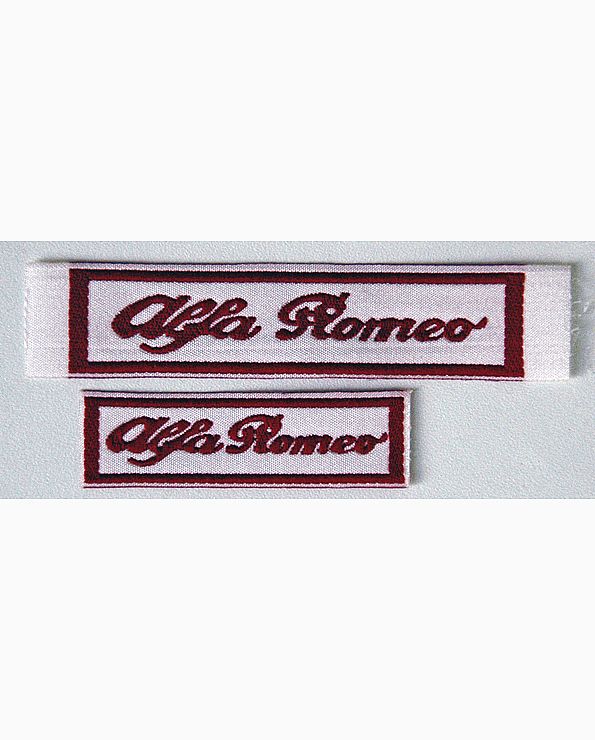 Embleem woord Alfa Romeo