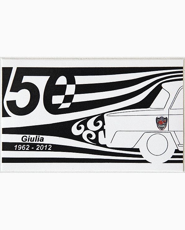 Sticker 50 Jaar Giulia (groot)