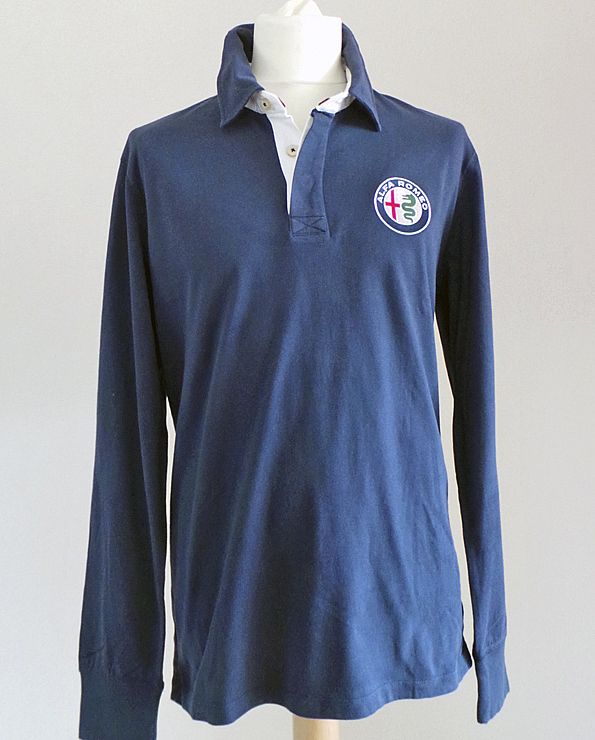 Rugby poloshirt met logo