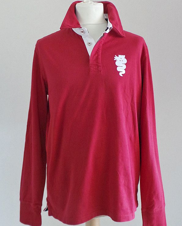 Rugby poloshirt met slang