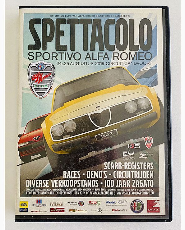 DVD Spettacolo Sportivo Alfa Romeo 2019