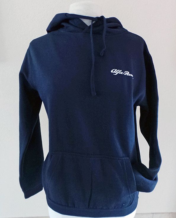 Hooded sweater navy